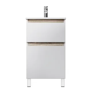 Тумба под раковину Am.Pm X-Joy M85AFSX0502WG напольная белый глянец 50  см